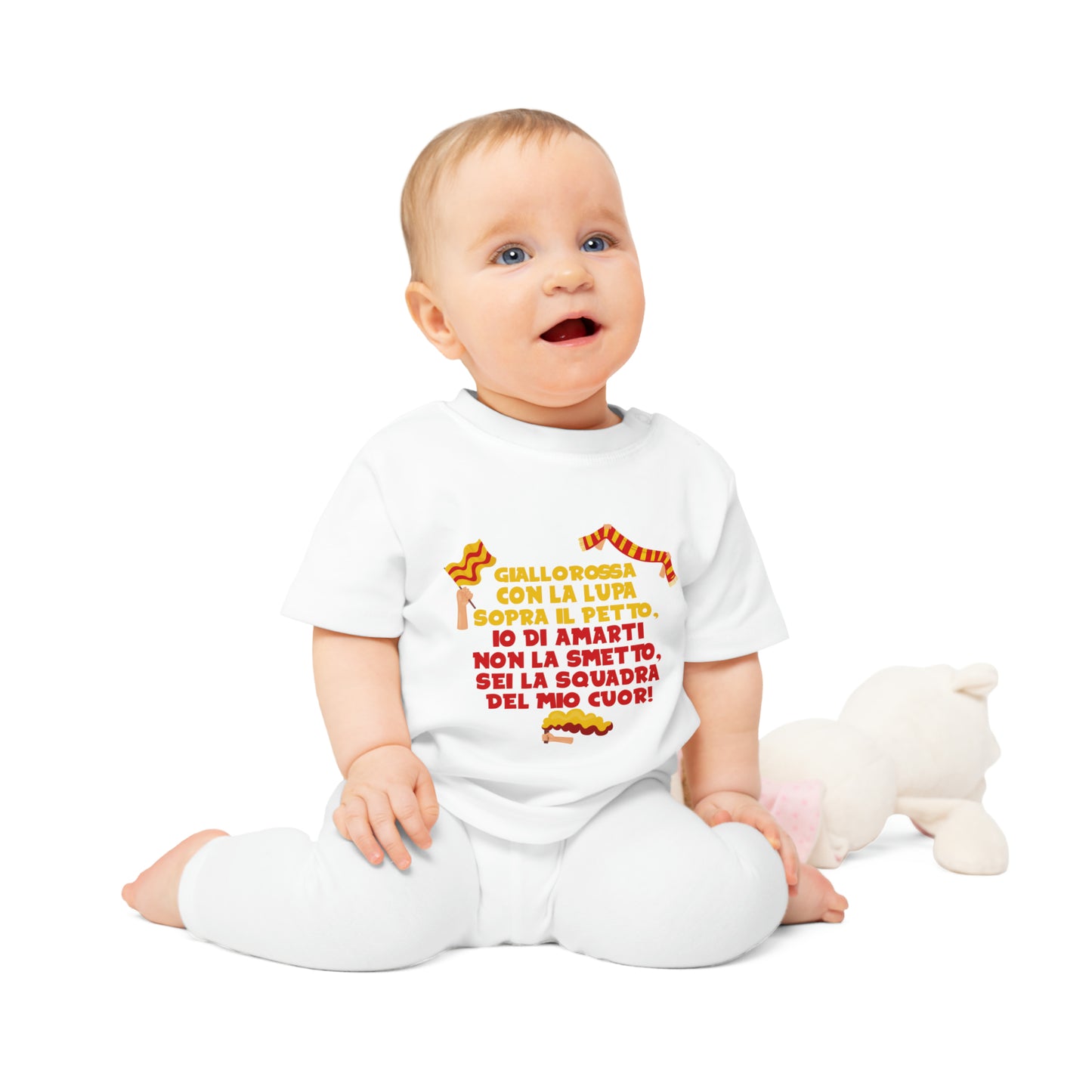 Baby T-Shirt Curva Sud Roma