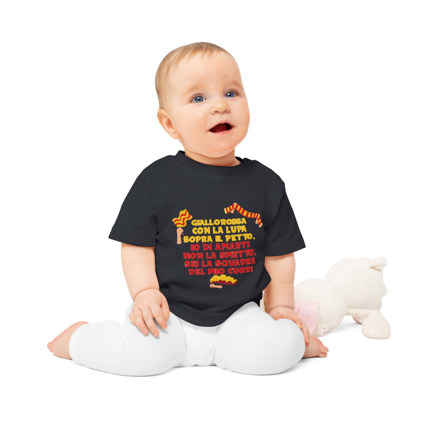 Baby T-Shirt Curva Sud Roma