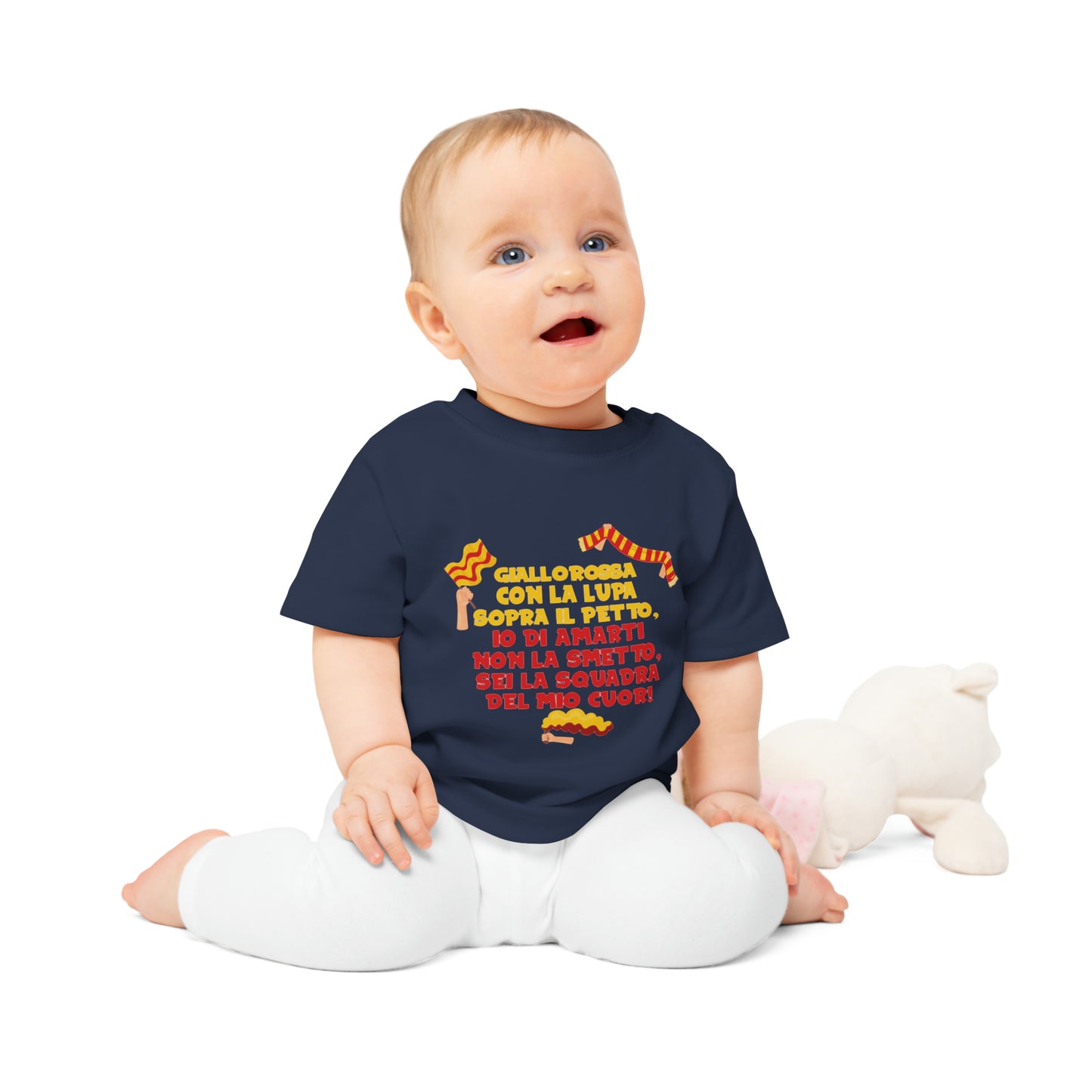 Baby T-Shirt Curva Sud Roma