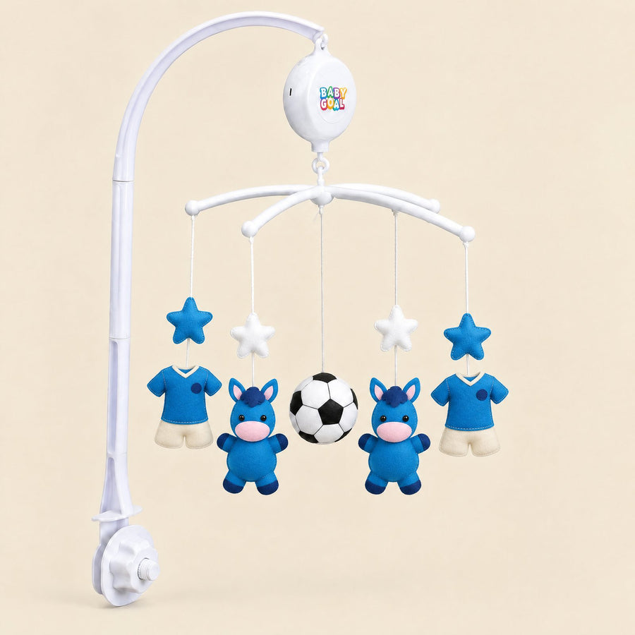 Carillon BabyGoal completo: Versione azzurra