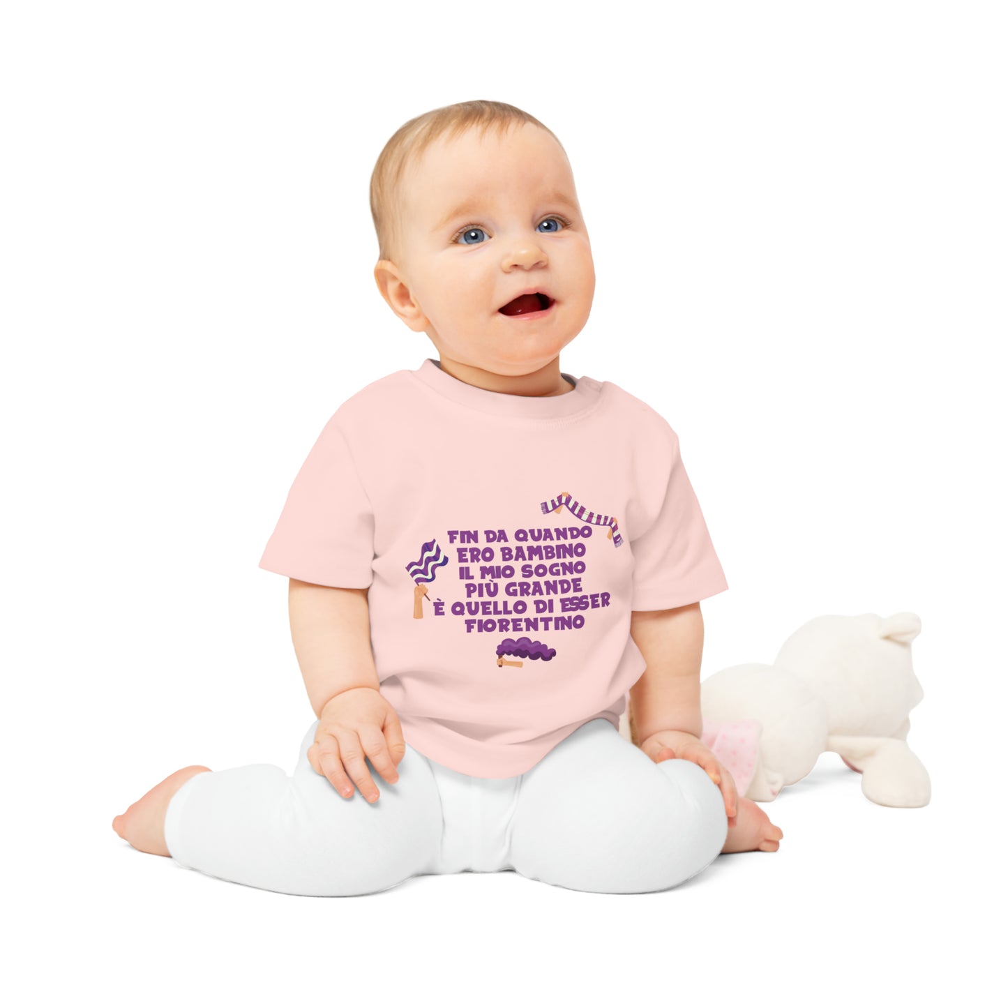 Maglietta neonato Fiorentina