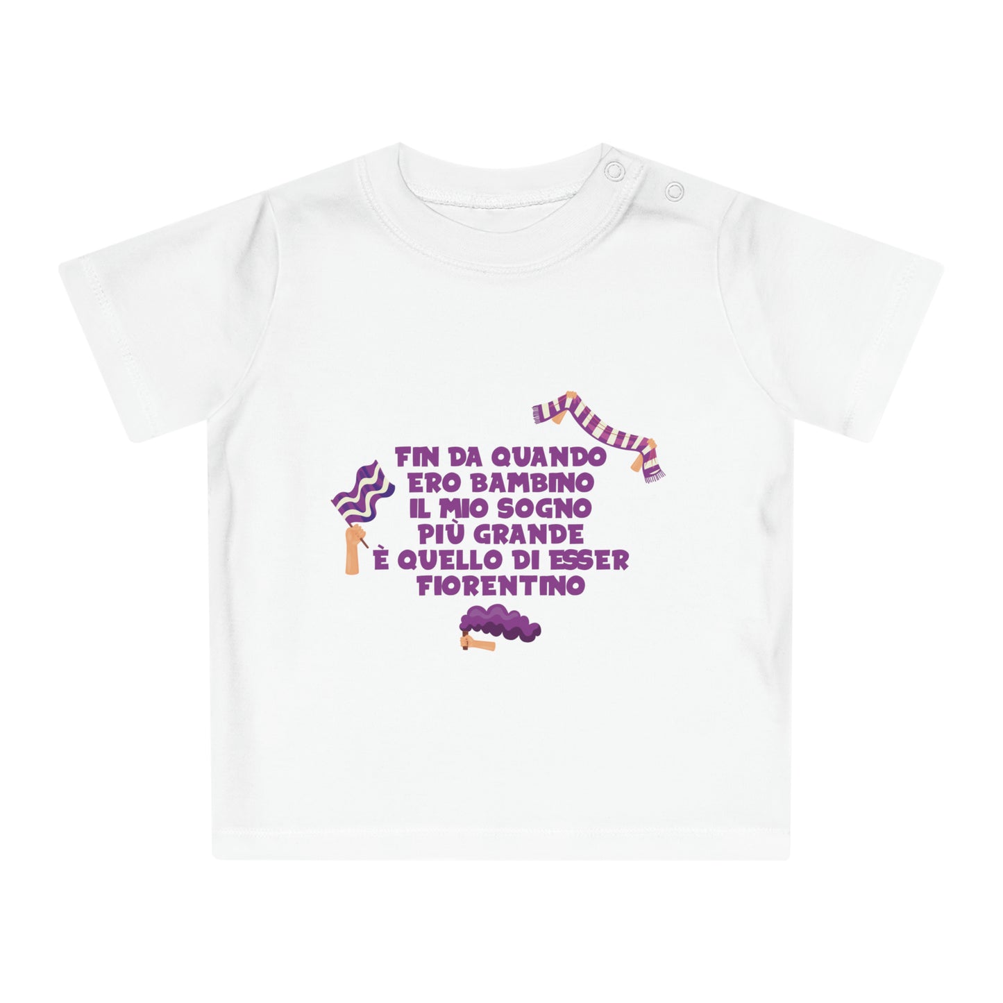 Maglietta neonato Fiorentina