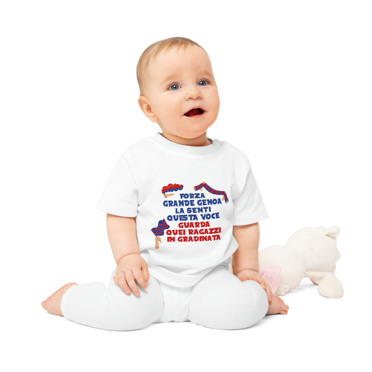 Maglietta neonato Genoa