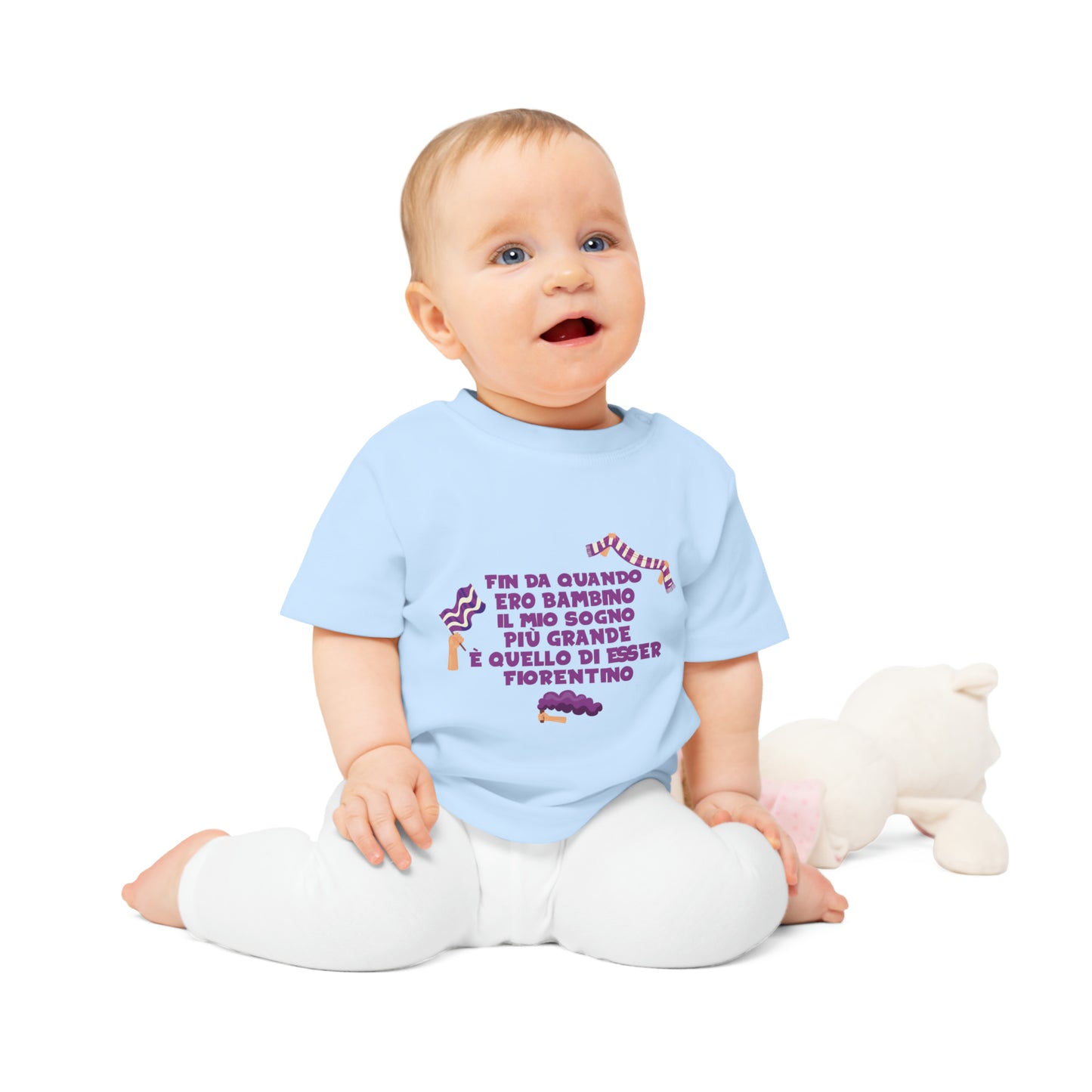 Maglietta neonato Fiorentina