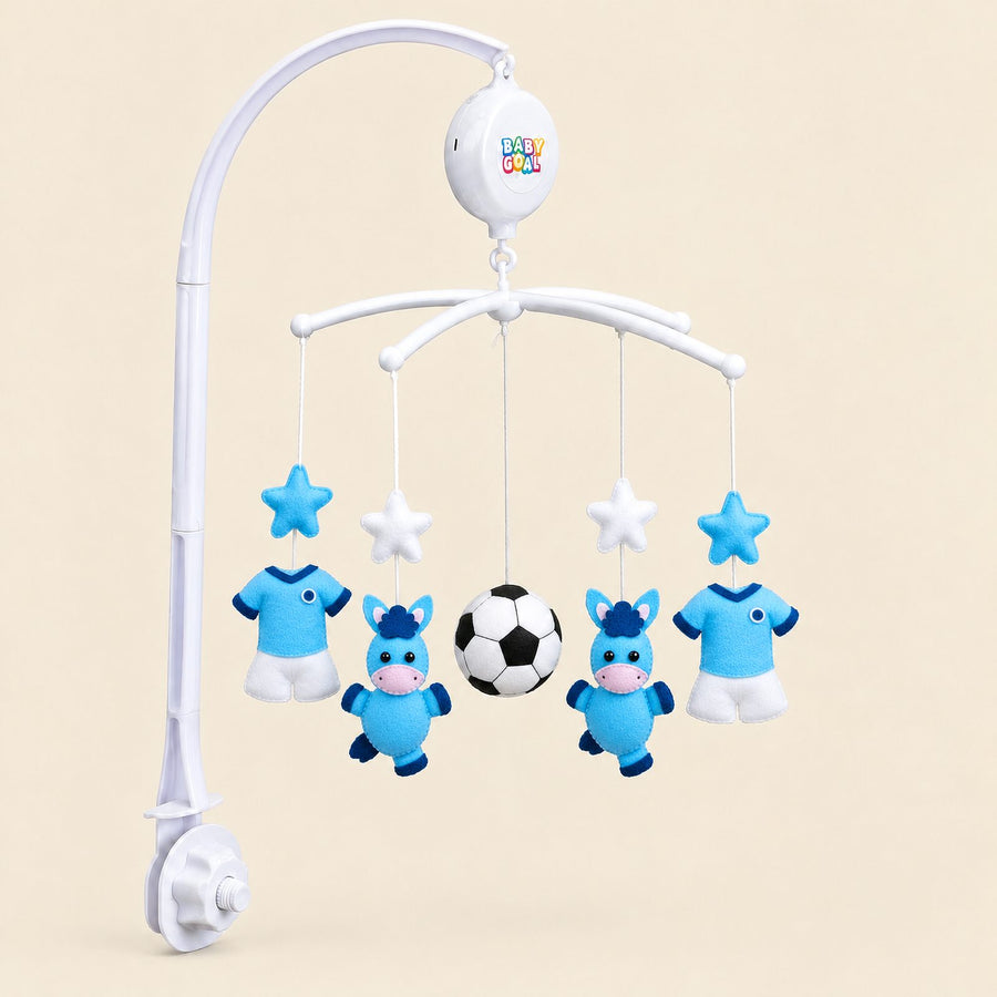 Carillon BabyGoal completo: Versione azzurra